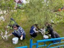 Работники МБДОУ детский сад «Рыбка» приняли участие во Всероссийском экологическом субботнике «Зеленая Россия» с 4 по 23 сентября 2021г.